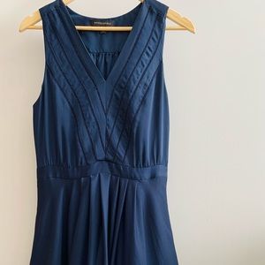 Banana Republic Navy midi dress